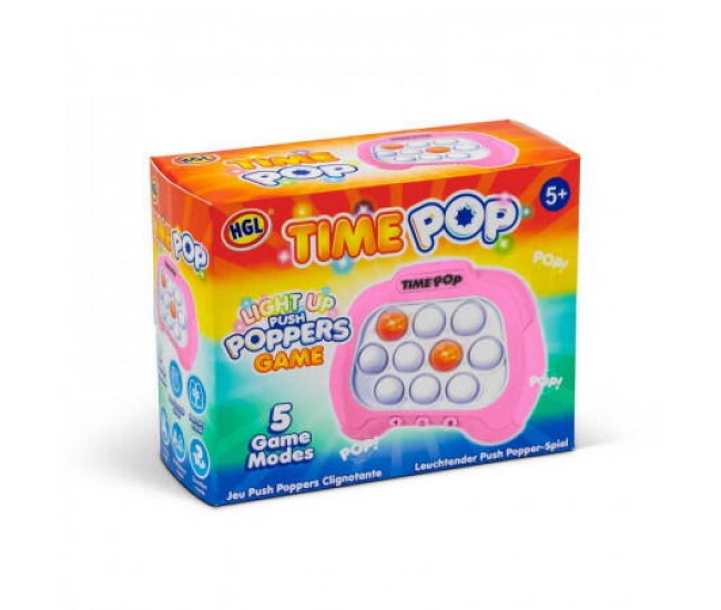 Consola cu lumini Pop it ( roz)