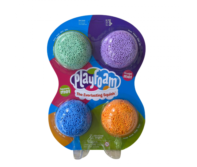 Spuma de modelat Playfoam™ - Set 4 culori