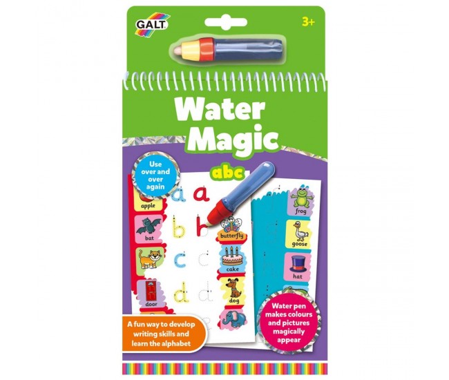 Water Magic: Carte de colorat ABC