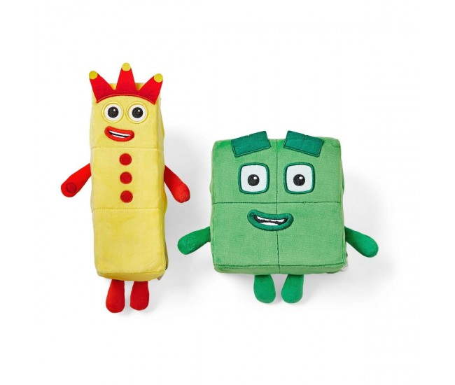 Set mascote din plus Numberblocks - Trei & Patru