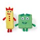 Set mascote din plus Numberblocks - Trei & Patru