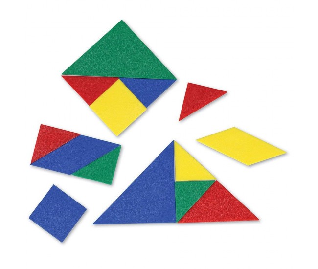 Tangram in 4 culori