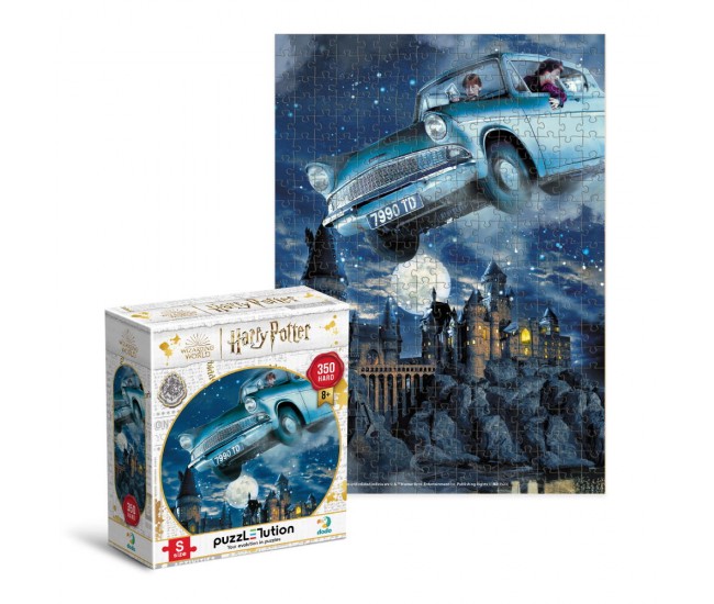 Puzzle Harry Potter - Masinuta zburatoare (350 piese)