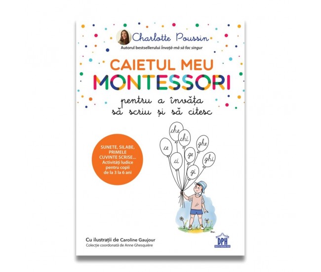 Caietul meu Montessori pentru a invata sa scriu si sa citesc