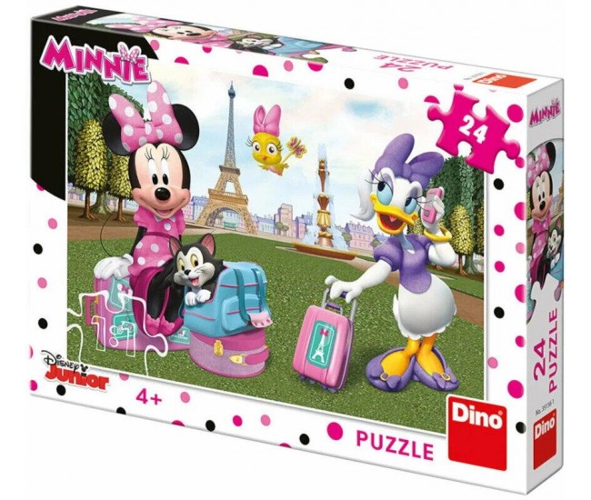 Puzzle - Minnie si Daisy (24 piese)