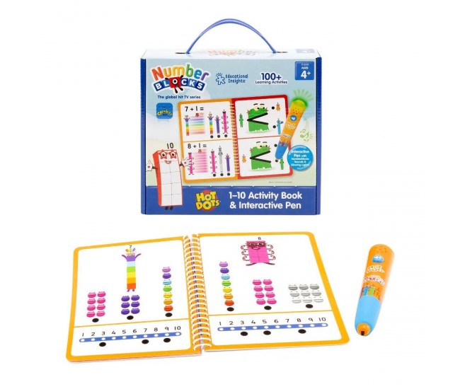 Set Hot Dots® - Numberblocks de la 1 la 10