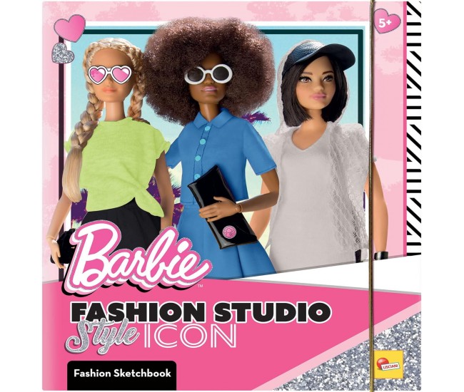 Set de colorat cu activitati Barbie - Fashion Icon