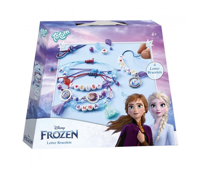 Set bratari cu litere - Frozen