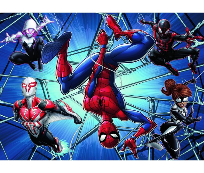 Puzzle de colorat - Spiderman (60 de piese)