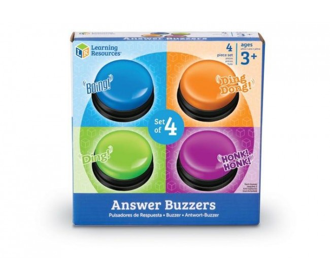 Buzzers (cu sunete pentru raspuns) - set 4 buc