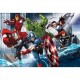 Puzzle de colorat - Avengers (60 de piese)