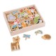 Set magnetic - Animalute din padure