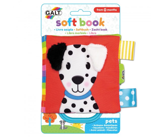 Soft Book: Carticica moale Pets