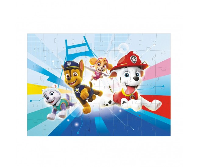 Puzzle 2 in 1 - Patrula Catelusilor in misiune (60 piese)