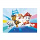 Puzzle 2 in 1 - Patrula Catelusilor in misiune (60 piese)