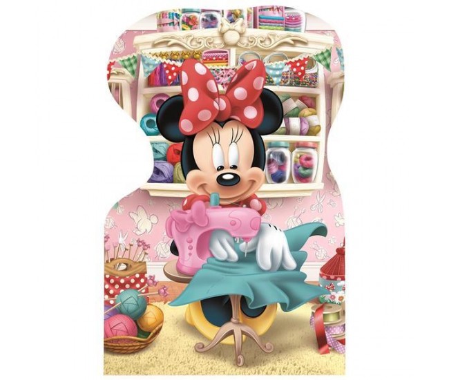 Puzzle 4 in 1 - Minnie si Daisy in vacanta (4 x 54 piese)