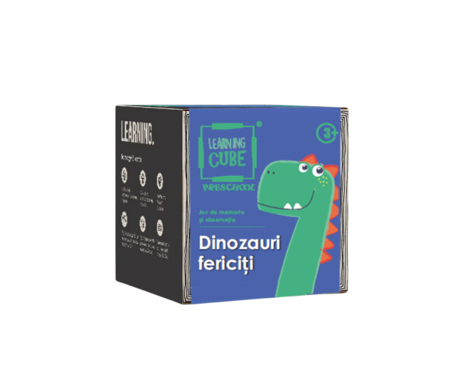 Joc Learning Cube®  - Dinozauri fericiti