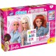 Puzzle GLITTER Barbie - Cele mai bune prietene (108 de piese)