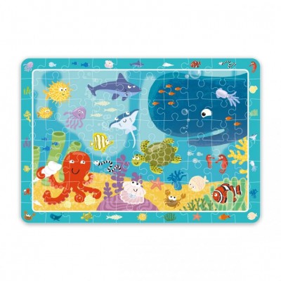 Puzzle - Animalute marine (80 piese)