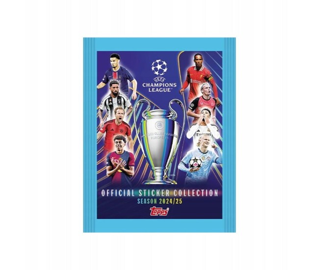 Pachet abtibilduri - Topps 2025 UEFA Champions League