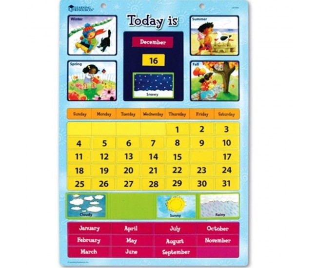 Calendar educativ magnetic