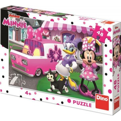 Puzzle - Minnie si Daisy (48 piese)