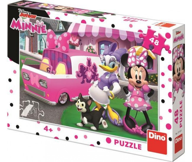 Puzzle - Minnie si Daisy (48 piese)