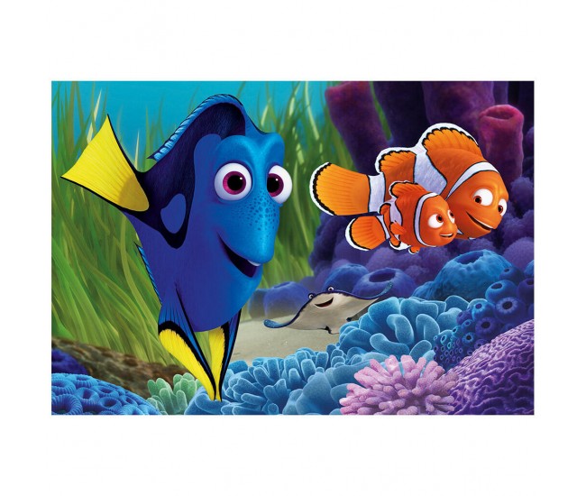 Puzzle 2 in 1 - Gasirea lui Dory (2 x 77 piese)