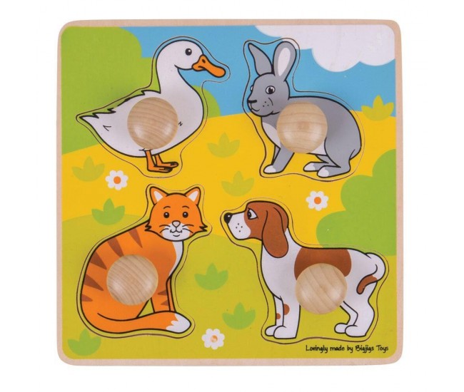 Primul meu puzzle - animale de companie