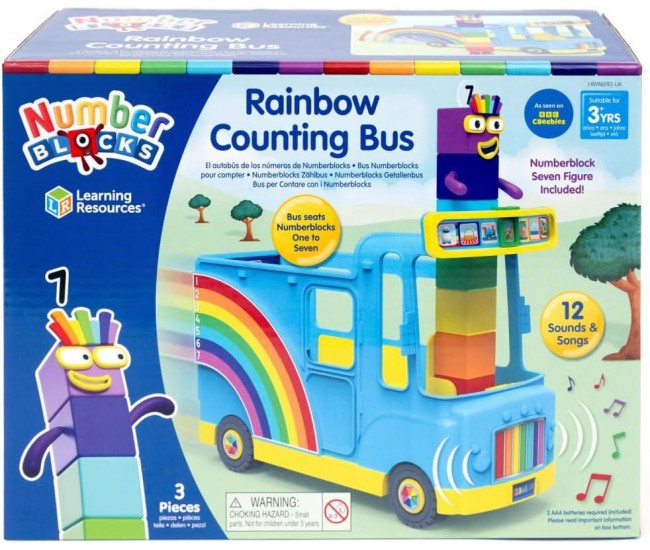 Joc de rol  - Numberblocks® si autobuzul curcubeu