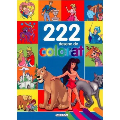 222 desene de colorat