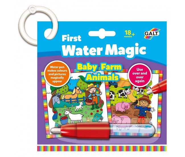 Prima mea carticica Water Magic - Animalutele de la ferma