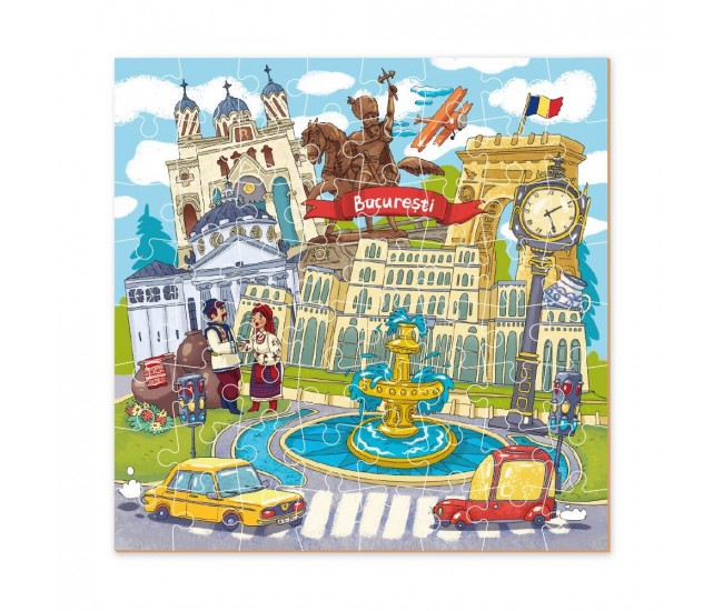 Puzzle - Bucuresti (64 piese)