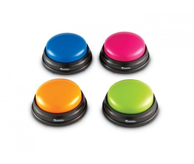 Buzzers (cu sunete pentru raspuns) - set 4 buc