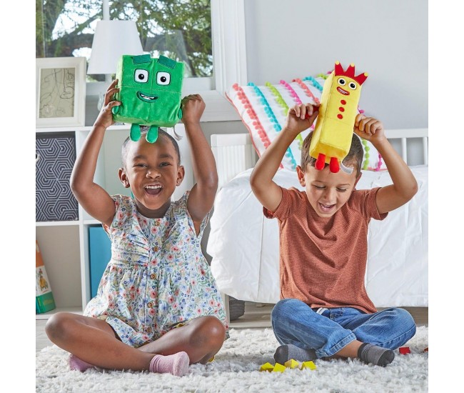 Set mascote din plus Numberblocks - Trei & Patru