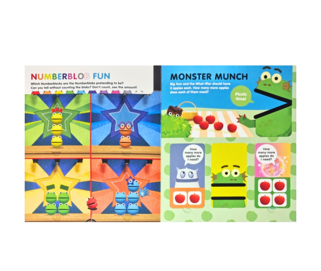 Carticica Deschide ferestrele - Numberblocks - Monstruleti