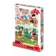 Puzzle 2 in 1 - Minnie la treaba (2 x 77 piese)