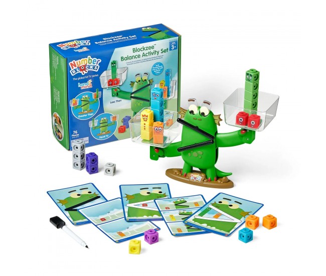 Set activitati cu balanta - Numberblocks® Blockzee™