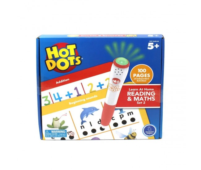 Set Hot Dots® - calculez si citesc in lb engelza (set 2)