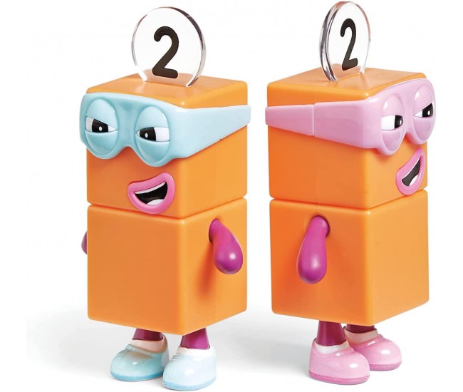 Set figurine Numberblocks - Patru & Teribilii Doi