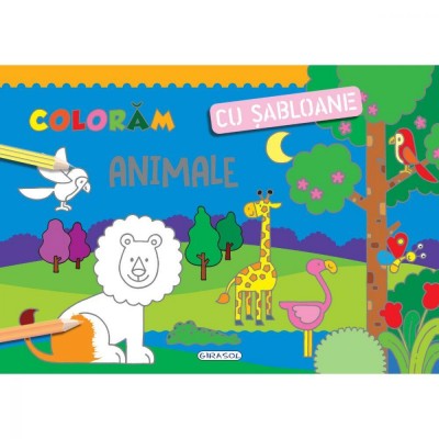 Coloram cu sabloane - Animale