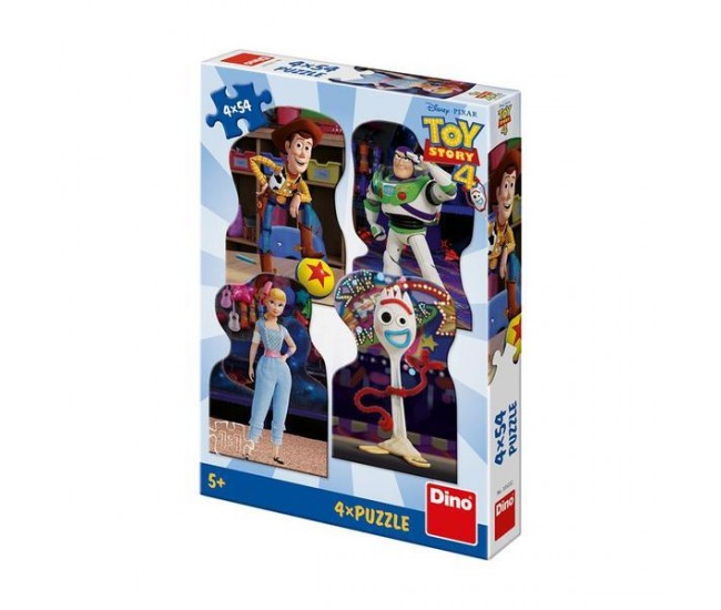 Puzzle 4 in 1 - TOY STORY 4 (4 x 54 piese)