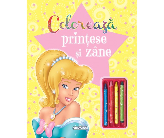 Coloreaza printese si zane