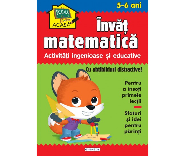 Scoala acasa - Invat matematica 5-6 ani