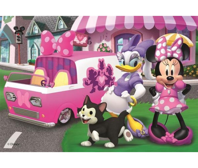 Puzzle - Minnie si Daisy (48 piese)