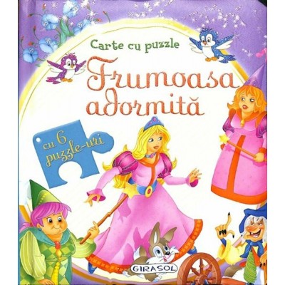 Carte cu puzzle - Frumoasa adormita