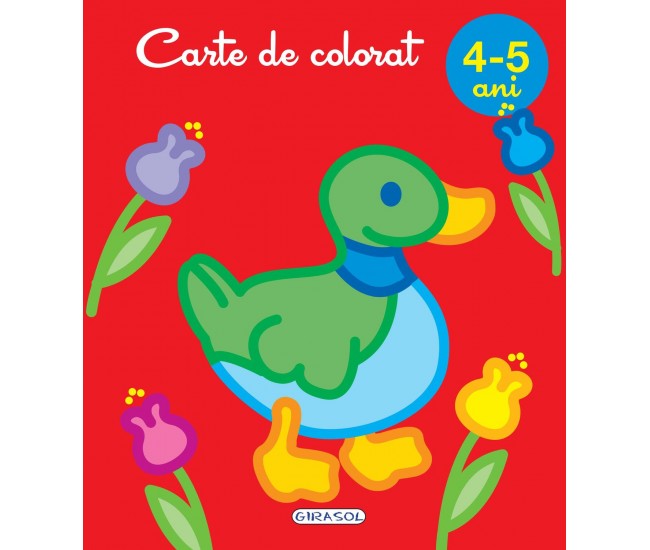 Carte de colorat 4-5 ani