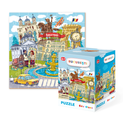 Puzzle - Bucuresti (64 piese)