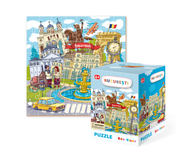 Puzzle - Bucuresti (64 piese)