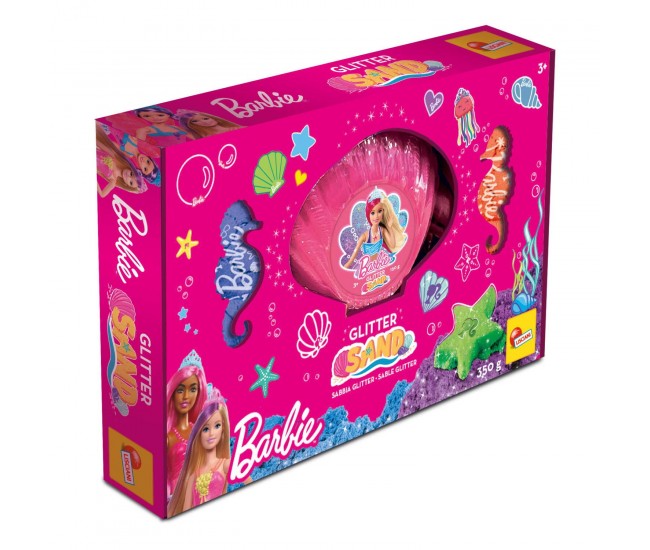 Set nisip kinetic Barbie - Scoica magica